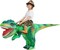 GOOSH Inflatable Dinosaur Costume Kids and Adults Funny Blow Up Dino T Rex Costumes